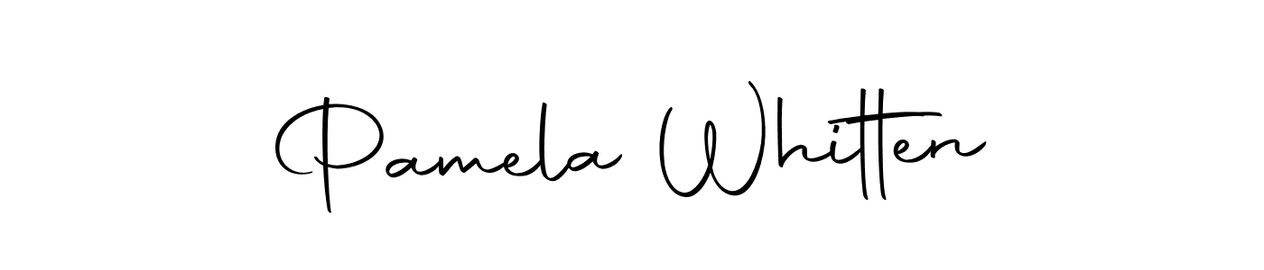 This is the best signature style for the Pamela Whitten name. Also you like these signature font (Autography-DOLnW). Mix name signature. Pamela Whitten signature style 10 images and pictures png