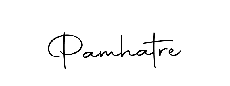 You should practise on your own different ways (Autography-DOLnW) to write your name (Pamhatre) in signature. don't let someone else do it for you. Pamhatre signature style 10 images and pictures png