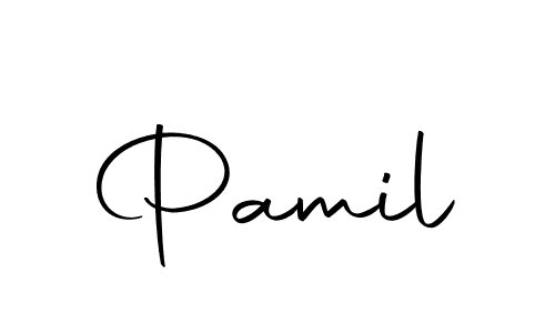 How to Draw Pamil signature style? Autography-DOLnW is a latest design signature styles for name Pamil. Pamil signature style 10 images and pictures png