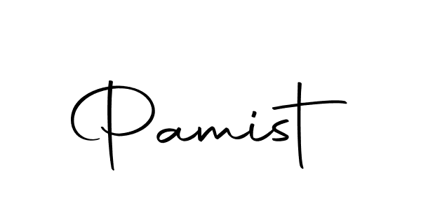 Make a beautiful signature design for name Pamist. Use this online signature maker to create a handwritten signature for free. Pamist signature style 10 images and pictures png