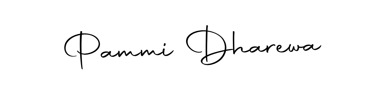 You should practise on your own different ways (Autography-DOLnW) to write your name (Pammi Dharewa) in signature. don't let someone else do it for you. Pammi Dharewa signature style 10 images and pictures png