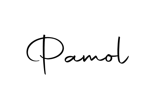 Make a beautiful signature design for name Pamol. Use this online signature maker to create a handwritten signature for free. Pamol signature style 10 images and pictures png