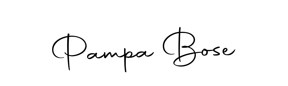 Make a beautiful signature design for name Pampa Bose. Use this online signature maker to create a handwritten signature for free. Pampa Bose signature style 10 images and pictures png