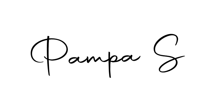 This is the best signature style for the Pampa S name. Also you like these signature font (Autography-DOLnW). Mix name signature. Pampa S signature style 10 images and pictures png