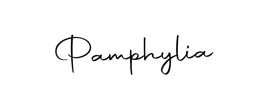 You should practise on your own different ways (Autography-DOLnW) to write your name (Pamphylia) in signature. don't let someone else do it for you. Pamphylia signature style 10 images and pictures png