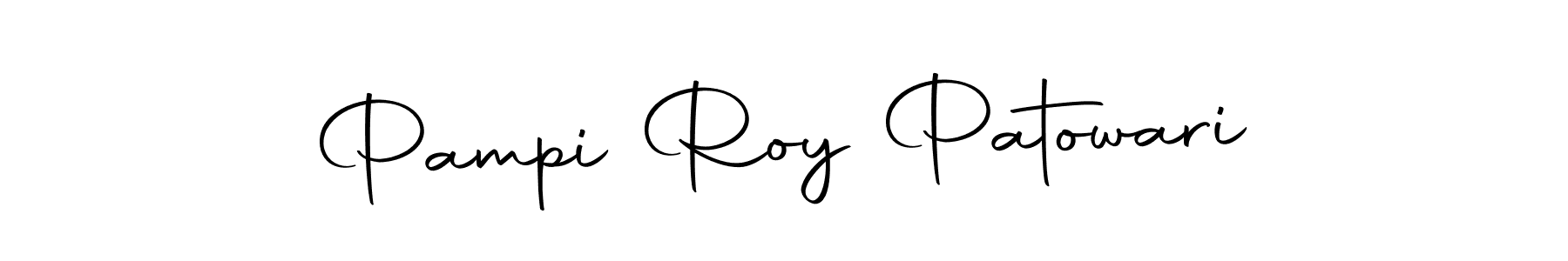 How to make Pampi Roy Patowari signature? Autography-DOLnW is a professional autograph style. Create handwritten signature for Pampi Roy Patowari name. Pampi Roy Patowari signature style 10 images and pictures png