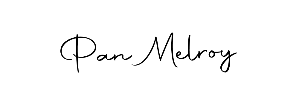 Design your own signature with our free online signature maker. With this signature software, you can create a handwritten (Autography-DOLnW) signature for name Pan Melroy. Pan Melroy signature style 10 images and pictures png
