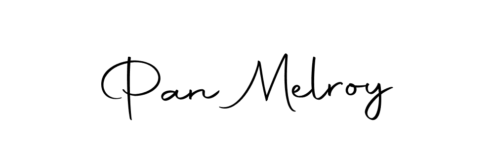 Design your own signature with our free online signature maker. With this signature software, you can create a handwritten (Autography-DOLnW) signature for name Pan Melroy. Pan Melroy signature style 10 images and pictures png