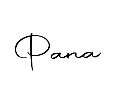 Create a beautiful signature design for name Pana. With this signature (Autography-DOLnW) fonts, you can make a handwritten signature for free. Pana signature style 10 images and pictures png