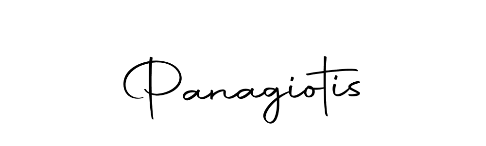 Create a beautiful signature design for name Panagiotis. With this signature (Autography-DOLnW) fonts, you can make a handwritten signature for free. Panagiotis signature style 10 images and pictures png
