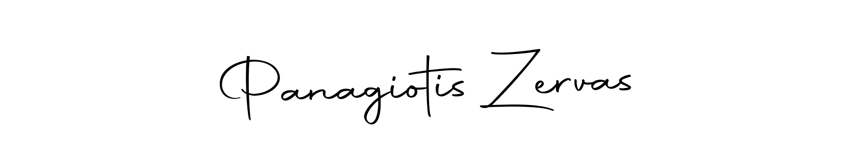 Create a beautiful signature design for name Panagiotis Zervas. With this signature (Autography-DOLnW) fonts, you can make a handwritten signature for free. Panagiotis Zervas signature style 10 images and pictures png