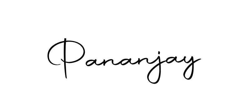 You should practise on your own different ways (Autography-DOLnW) to write your name (Pananjay) in signature. don't let someone else do it for you. Pananjay signature style 10 images and pictures png