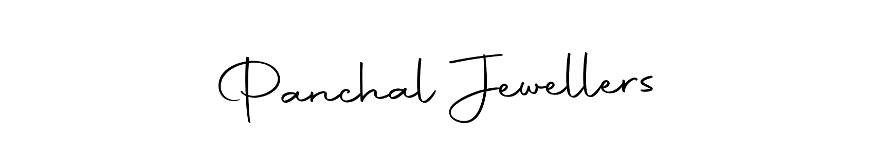 Design your own signature with our free online signature maker. With this signature software, you can create a handwritten (Autography-DOLnW) signature for name Panchal Jewellers. Panchal Jewellers signature style 10 images and pictures png