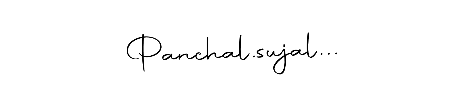 You can use this online signature creator to create a handwritten signature for the name Panchal.sujal.... This is the best online autograph maker. Panchal.sujal... signature style 10 images and pictures png