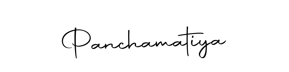 Make a beautiful signature design for name Panchamatiya. With this signature (Autography-DOLnW) style, you can create a handwritten signature for free. Panchamatiya signature style 10 images and pictures png