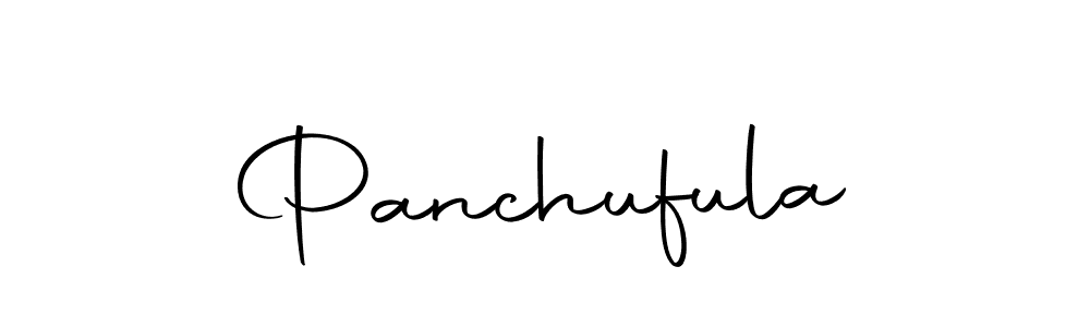 Design your own signature with our free online signature maker. With this signature software, you can create a handwritten (Autography-DOLnW) signature for name Panchufula. Panchufula signature style 10 images and pictures png