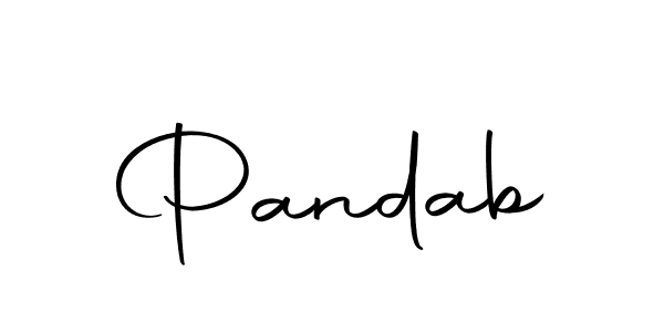 Here are the top 10 professional signature styles for the name Pandab. These are the best autograph styles you can use for your name. Pandab signature style 10 images and pictures png