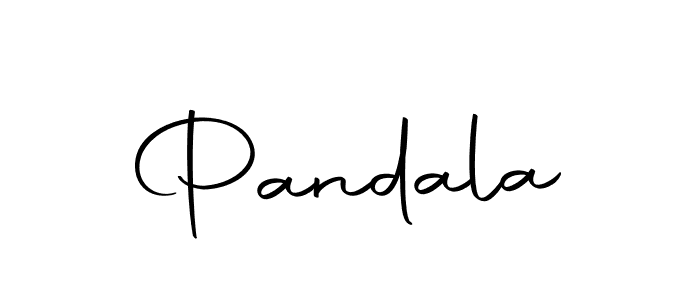 Design your own signature with our free online signature maker. With this signature software, you can create a handwritten (Autography-DOLnW) signature for name Pandala. Pandala signature style 10 images and pictures png