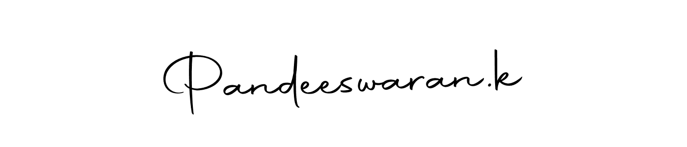 Make a beautiful signature design for name Pandeeswaran.k. Use this online signature maker to create a handwritten signature for free. Pandeeswaran.k signature style 10 images and pictures png