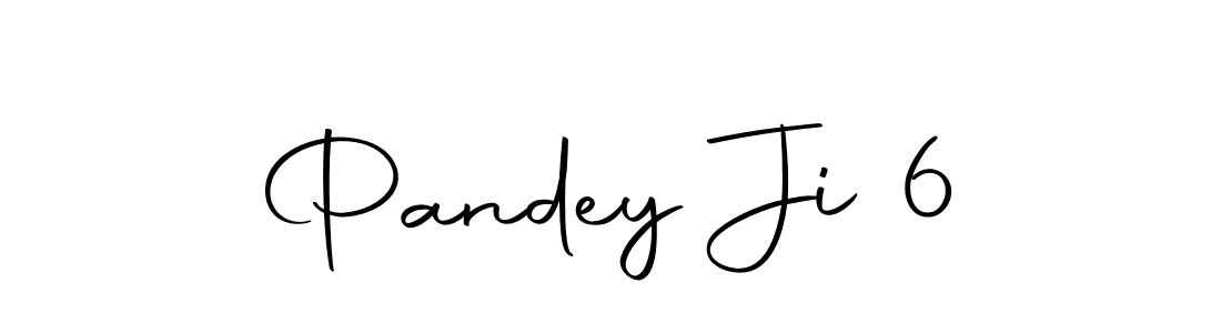 Design your own signature with our free online signature maker. With this signature software, you can create a handwritten (Autography-DOLnW) signature for name Pandey Ji 6. Pandey Ji 6 signature style 10 images and pictures png