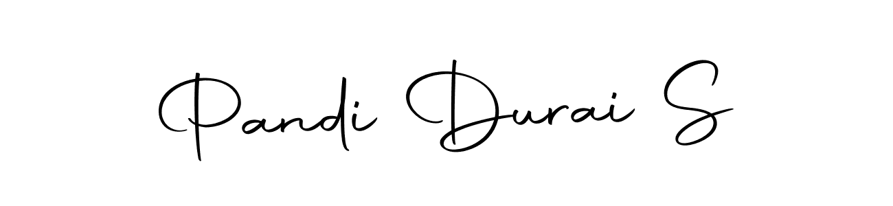 Make a beautiful signature design for name Pandi Durai S. With this signature (Autography-DOLnW) style, you can create a handwritten signature for free. Pandi Durai S signature style 10 images and pictures png