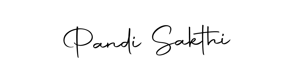 Use a signature maker to create a handwritten signature online. With this signature software, you can design (Autography-DOLnW) your own signature for name Pandi Sakthi. Pandi Sakthi signature style 10 images and pictures png