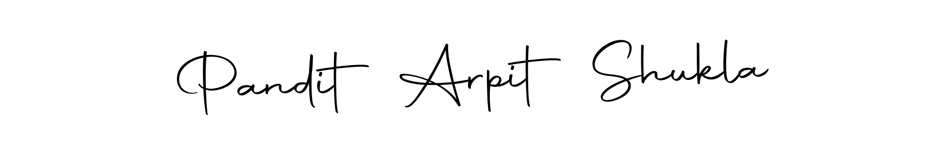 Make a short Pandit Arpit Shukla signature style. Manage your documents anywhere anytime using Autography-DOLnW. Create and add eSignatures, submit forms, share and send files easily. Pandit Arpit Shukla signature style 10 images and pictures png