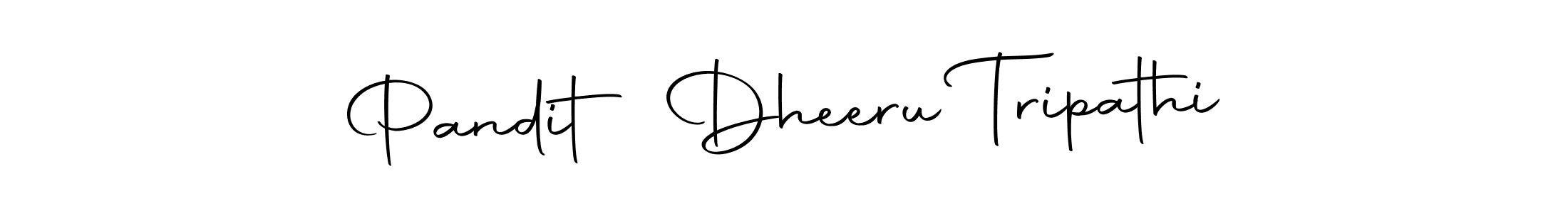 It looks lik you need a new signature style for name Pandit Dheeru Tripathi. Design unique handwritten (Autography-DOLnW) signature with our free signature maker in just a few clicks. Pandit Dheeru Tripathi signature style 10 images and pictures png