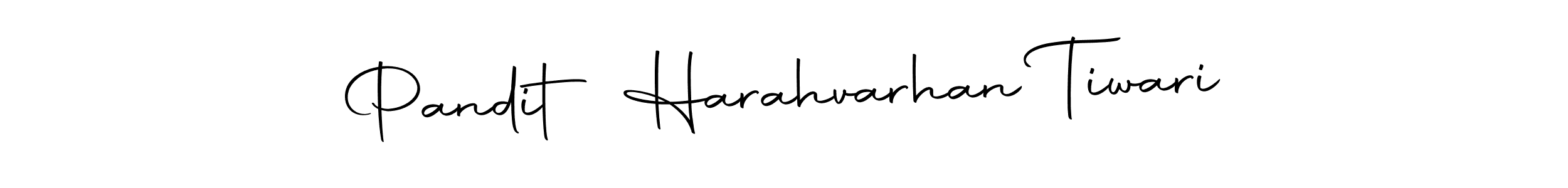 You can use this online signature creator to create a handwritten signature for the name Pandit Harahvarhan Tiwari. This is the best online autograph maker. Pandit Harahvarhan Tiwari signature style 10 images and pictures png