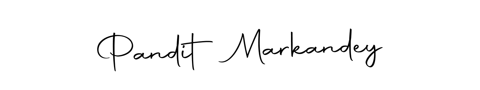 Make a beautiful signature design for name Pandit Markandey. With this signature (Autography-DOLnW) style, you can create a handwritten signature for free. Pandit Markandey signature style 10 images and pictures png