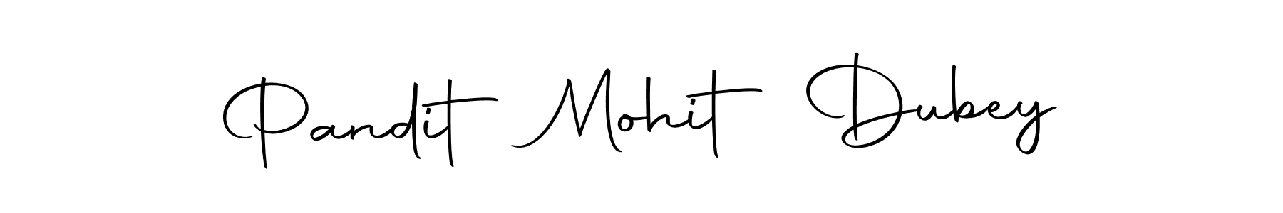 Autography-DOLnW is a professional signature style that is perfect for those who want to add a touch of class to their signature. It is also a great choice for those who want to make their signature more unique. Get Pandit Mohit Dubey name to fancy signature for free. Pandit Mohit Dubey signature style 10 images and pictures png