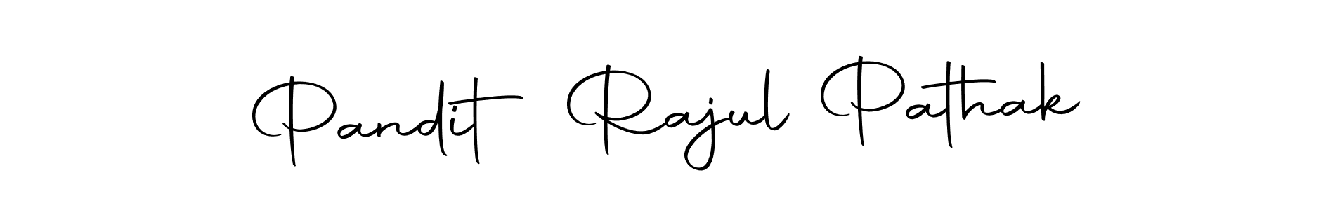 It looks lik you need a new signature style for name Pandit Rajul Pathak. Design unique handwritten (Autography-DOLnW) signature with our free signature maker in just a few clicks. Pandit Rajul Pathak signature style 10 images and pictures png