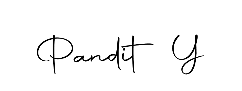 Pandit Y stylish signature style. Best Handwritten Sign (Autography-DOLnW) for my name. Handwritten Signature Collection Ideas for my name Pandit Y. Pandit Y signature style 10 images and pictures png