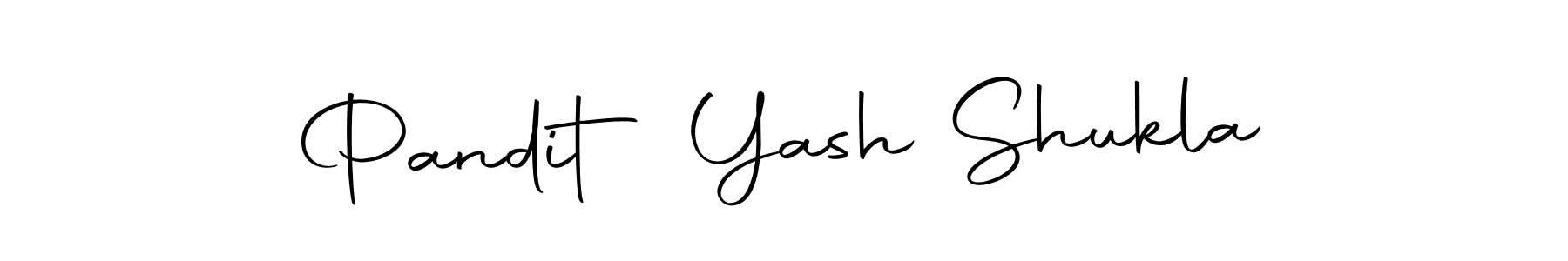 Make a beautiful signature design for name Pandit Yash Shukla. Use this online signature maker to create a handwritten signature for free. Pandit Yash Shukla signature style 10 images and pictures png
