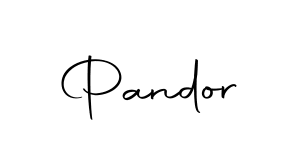 How to make Pandor name signature. Use Autography-DOLnW style for creating short signs online. This is the latest handwritten sign. Pandor signature style 10 images and pictures png