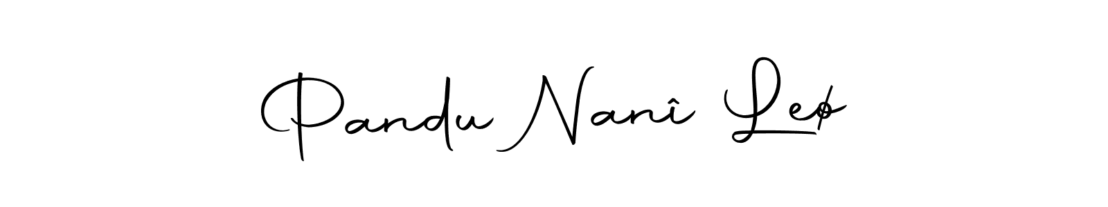 You can use this online signature creator to create a handwritten signature for the name Pandu Nanî Leø. This is the best online autograph maker. Pandu Nanî Leø signature style 10 images and pictures png