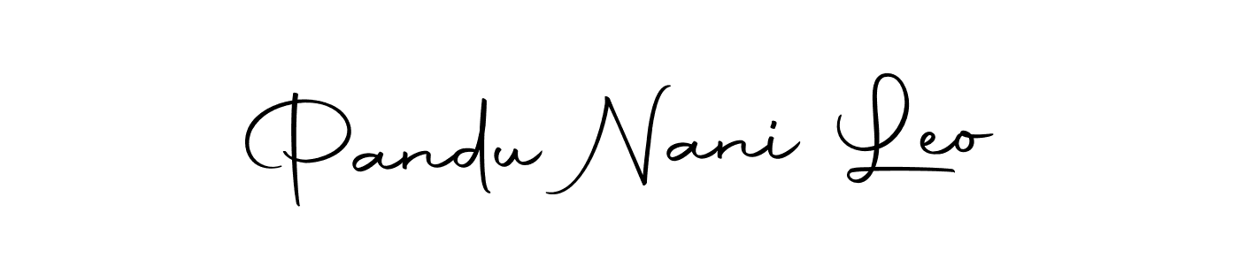 Also we have Pandu Nani Leo name is the best signature style. Create professional handwritten signature collection using Autography-DOLnW autograph style. Pandu Nani Leo signature style 10 images and pictures png