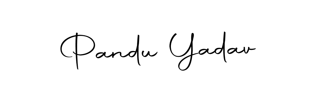 Make a beautiful signature design for name Pandu Yadav. Use this online signature maker to create a handwritten signature for free. Pandu Yadav signature style 10 images and pictures png