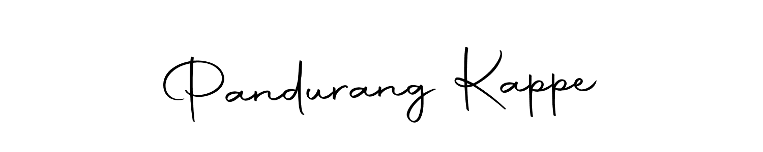 Also we have Pandurang Kappe name is the best signature style. Create professional handwritten signature collection using Autography-DOLnW autograph style. Pandurang Kappe signature style 10 images and pictures png