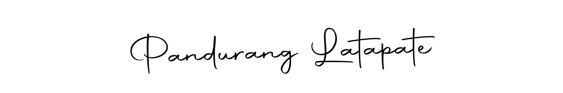 Here are the top 10 professional signature styles for the name Pandurang Latapate. These are the best autograph styles you can use for your name. Pandurang Latapate signature style 10 images and pictures png