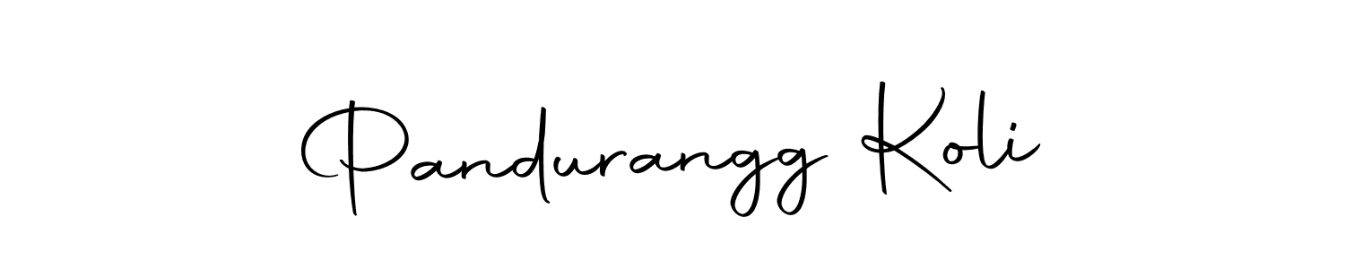 Pandurangg Koli stylish signature style. Best Handwritten Sign (Autography-DOLnW) for my name. Handwritten Signature Collection Ideas for my name Pandurangg Koli. Pandurangg Koli signature style 10 images and pictures png