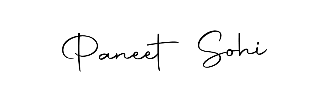 How to make Paneet Sohi signature? Autography-DOLnW is a professional autograph style. Create handwritten signature for Paneet Sohi name. Paneet Sohi signature style 10 images and pictures png