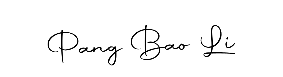 The best way (Autography-DOLnW) to make a short signature is to pick only two or three words in your name. The name Pang Bao Li include a total of six letters. For converting this name. Pang Bao Li signature style 10 images and pictures png