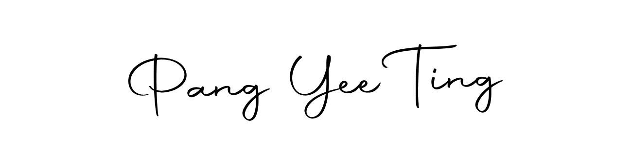Autography-DOLnW is a professional signature style that is perfect for those who want to add a touch of class to their signature. It is also a great choice for those who want to make their signature more unique. Get Pang Yee Ting name to fancy signature for free. Pang Yee Ting signature style 10 images and pictures png