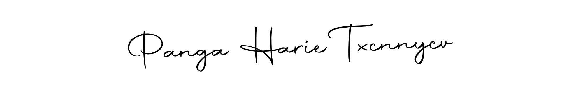 Make a short Panga Harie Txcnnycv signature style. Manage your documents anywhere anytime using Autography-DOLnW. Create and add eSignatures, submit forms, share and send files easily. Panga Harie Txcnnycv signature style 10 images and pictures png