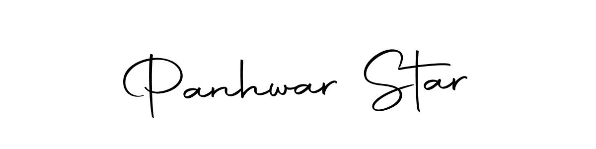 Design your own signature with our free online signature maker. With this signature software, you can create a handwritten (Autography-DOLnW) signature for name Panhwar Star. Panhwar Star signature style 10 images and pictures png