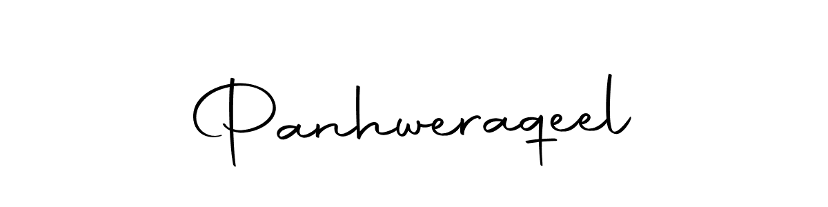 Design your own signature with our free online signature maker. With this signature software, you can create a handwritten (Autography-DOLnW) signature for name Panhweraqeel. Panhweraqeel signature style 10 images and pictures png