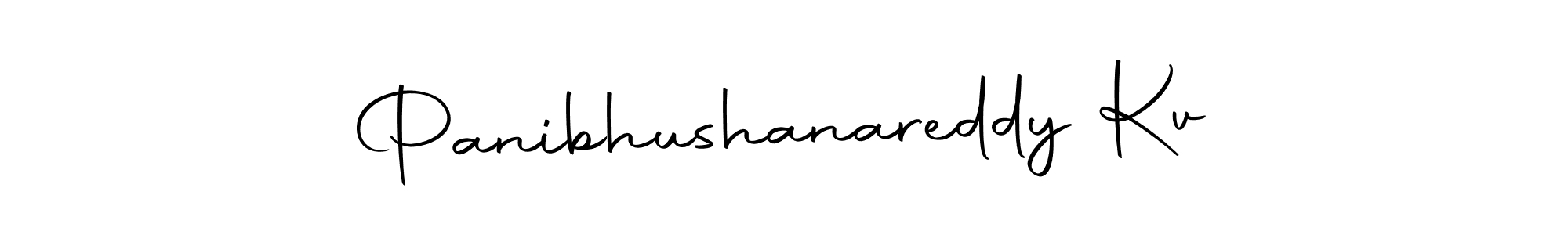Make a beautiful signature design for name Panibhushanareddy Kv. With this signature (Autography-DOLnW) style, you can create a handwritten signature for free. Panibhushanareddy Kv signature style 10 images and pictures png