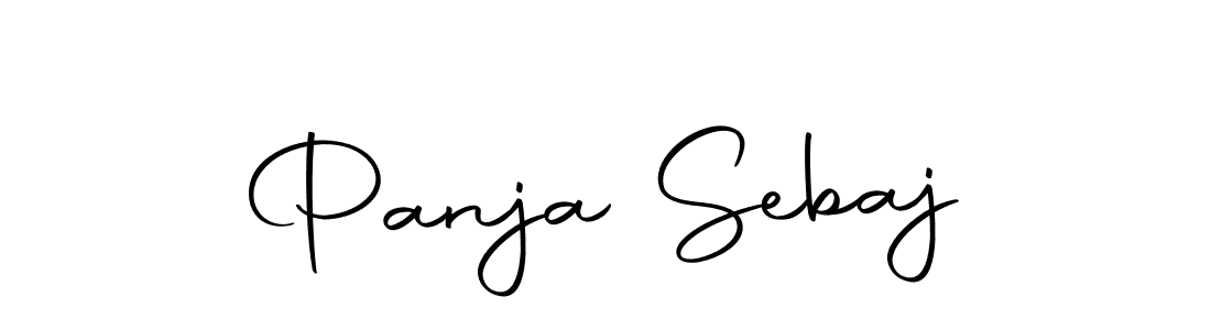 Similarly Autography-DOLnW is the best handwritten signature design. Signature creator online .You can use it as an online autograph creator for name Panja Sebaj. Panja Sebaj signature style 10 images and pictures png