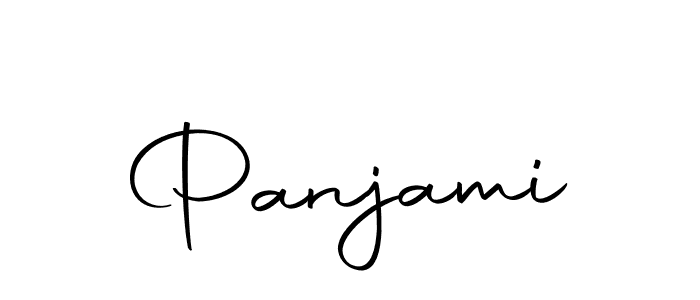 Create a beautiful signature design for name Panjami. With this signature (Autography-DOLnW) fonts, you can make a handwritten signature for free. Panjami signature style 10 images and pictures png